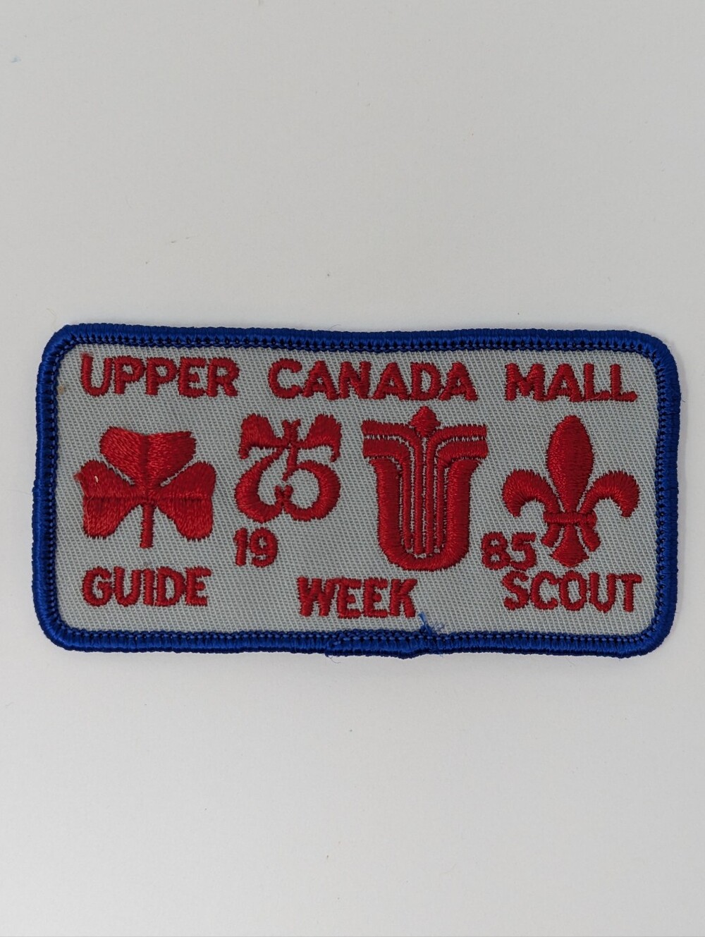 Girl Guides Boy Scouts Canada Patch 1985 Upper Canada Mall